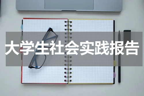 大学生社会实践报告