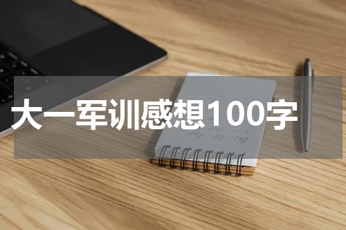 大一军训感想100字