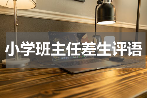 小学班主任差生评语