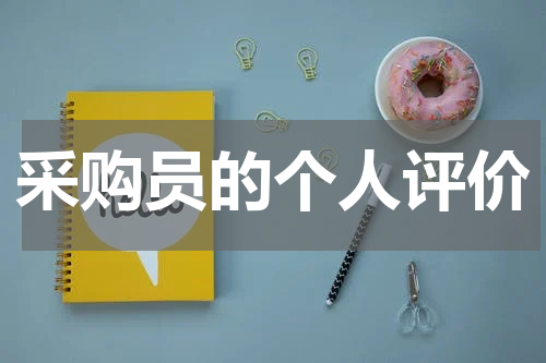 采购员的个人评价