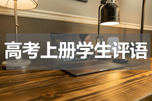 高考上册学生评语