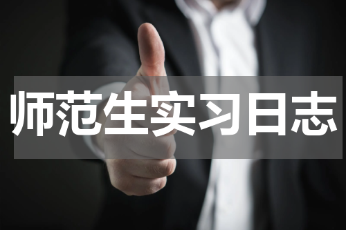 师范生实习日志