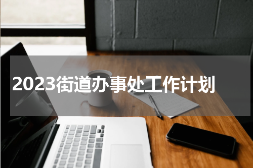 2023街道办事处工作计划