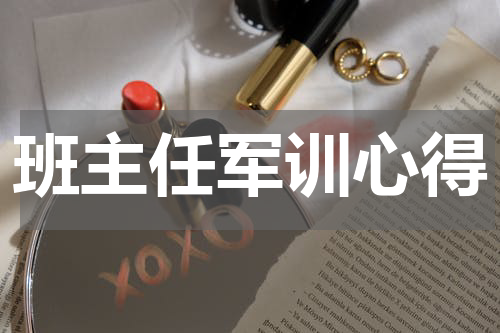 班主任军训心得