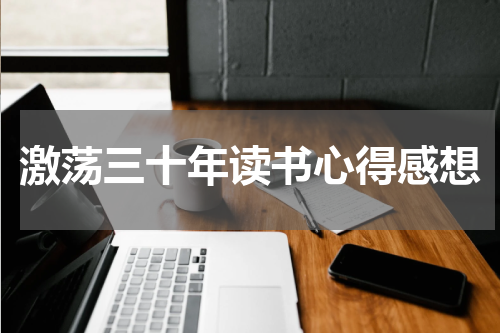 激荡三十年读书心得感想