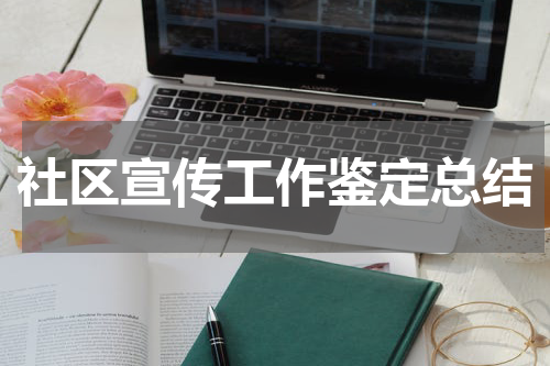 社区宣传工作鉴定总结