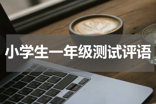 小学生一年级测试评语