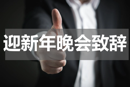 迎新年晚会致辞