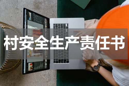 村安全生产责任书