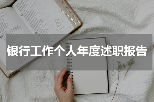 银行工作个人年度述职报告