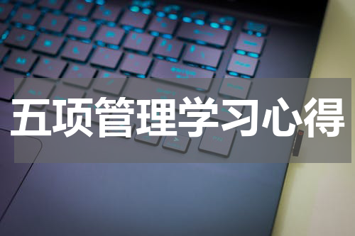 五项管理学习心得