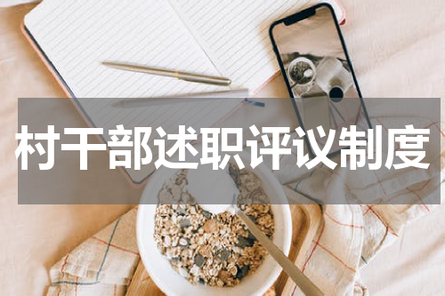 村干部述职评议制度