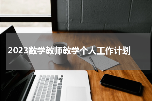 2023数学教师教学个人工作计划
