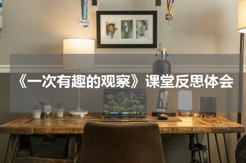 《一次有趣的观察》课堂反思体会