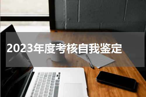 2023年度考核自我鉴定