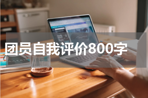 团员自我评价800字