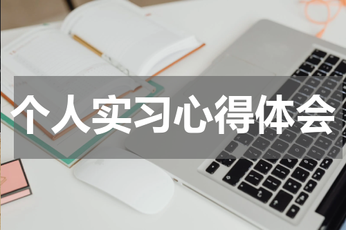 个人实习心得体会