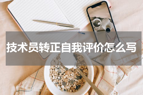 技术员转正自我评价怎么写