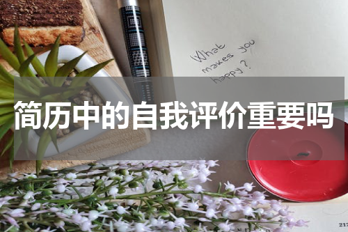 简历中的自我评价重要吗
