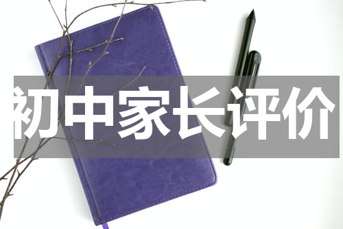 初中家长评价