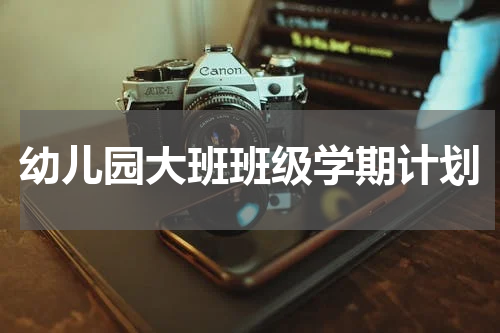 幼儿园大班班级学期计划