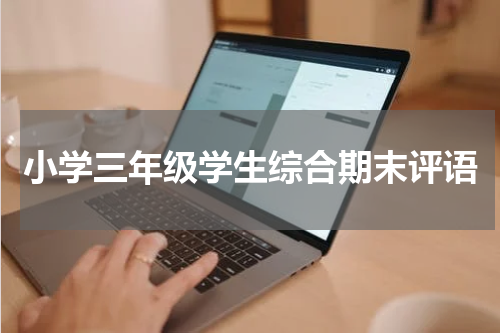 小学三年级学生综合期末评语