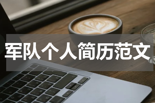 军队个人简历范文