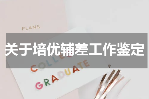 关于培优辅差工作鉴定