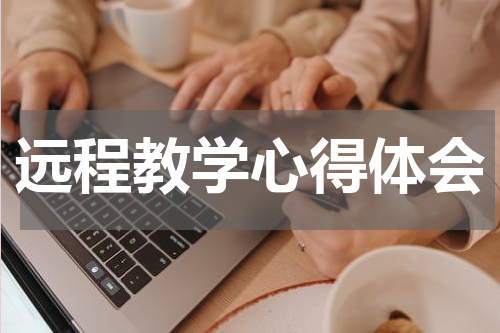 远程教学心得体会