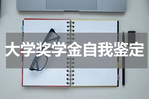 大学奖学金自我鉴定