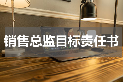 销售总监目标责任书