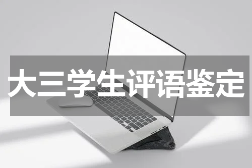 大三学生评语鉴定