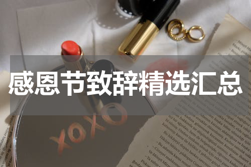 感恩节致辞精选汇总