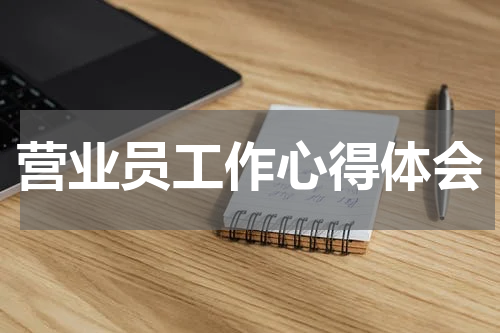 营业员工作心得体会