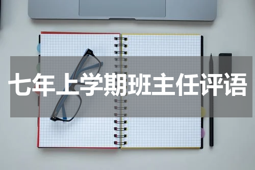 七年上学期班主任评语
