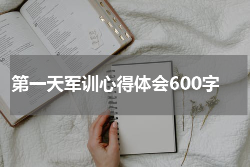 第一天军训心得体会600字