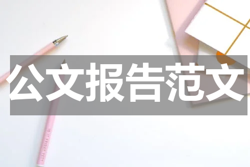公文报告范文