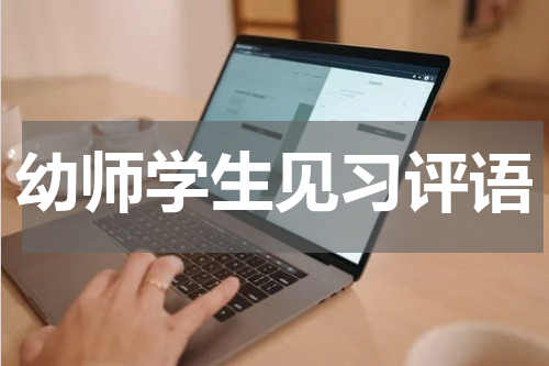 幼师学生见习评语