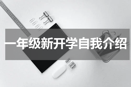 一年级新开学自我介绍