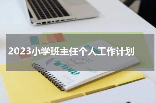 2023小学班主任个人工作计划