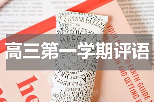 高三第一学期评语