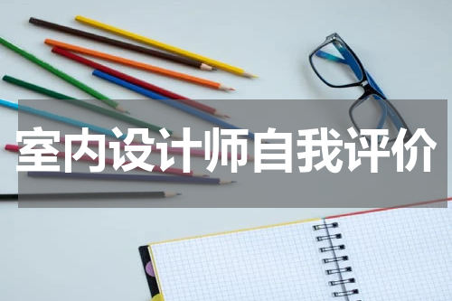 室内设计师自我评价