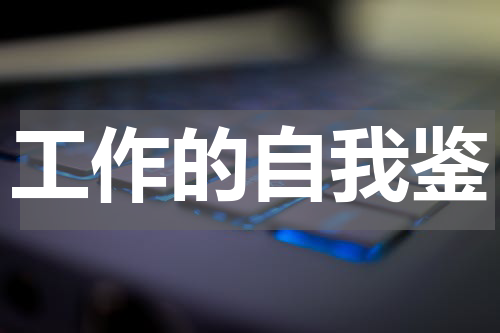 工作的自我鉴
