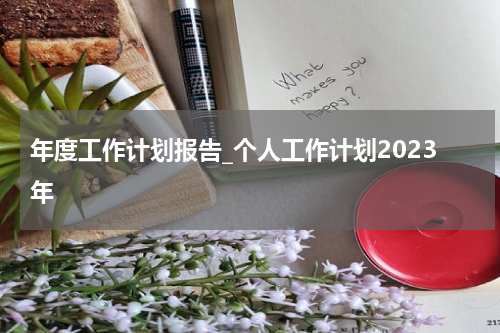 年度工作计划报告_个人工作计划2023年