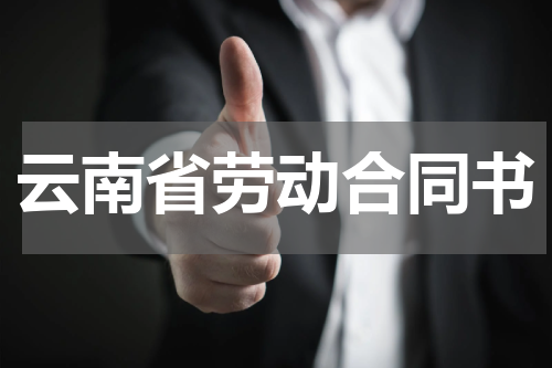 云南省劳动合同书