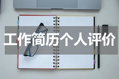 工作简历个人评价