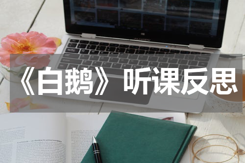 《白鹅》听课反思