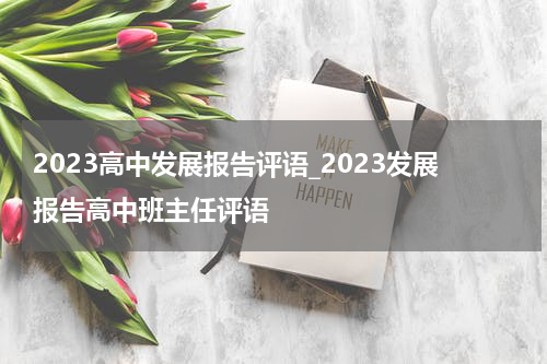 2023高中发展报告评语_2023发展报告高中班主任评语