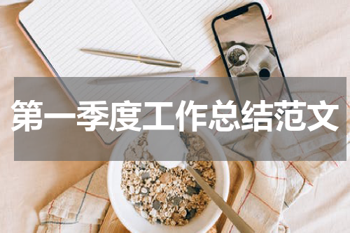 第一季度工作总结范文
