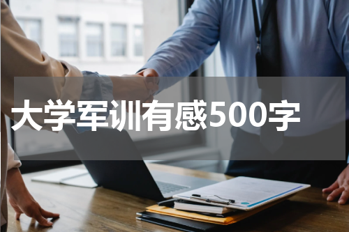 大学军训有感500字